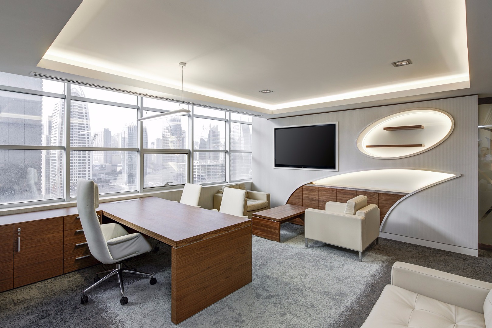 IoT devices are used for space management and asset management