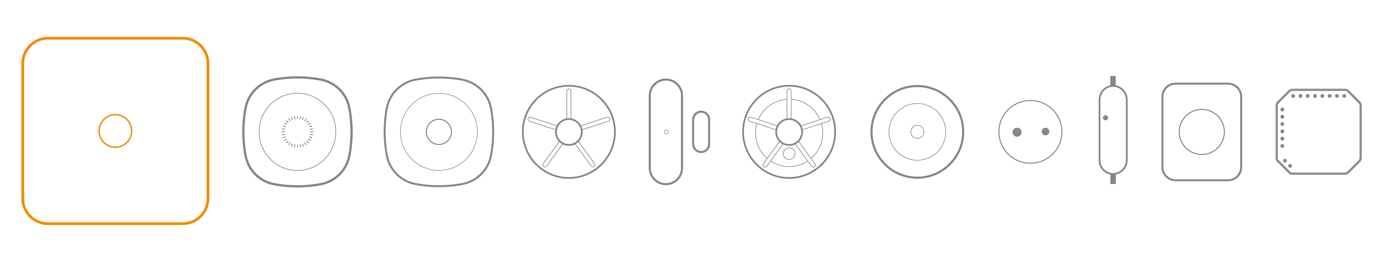 Develco Products' devices icons