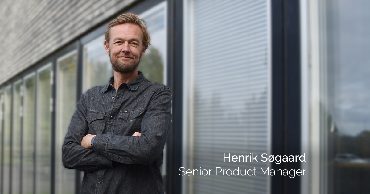 Henrik Søgaard, Senior Product Manager at Develco Products