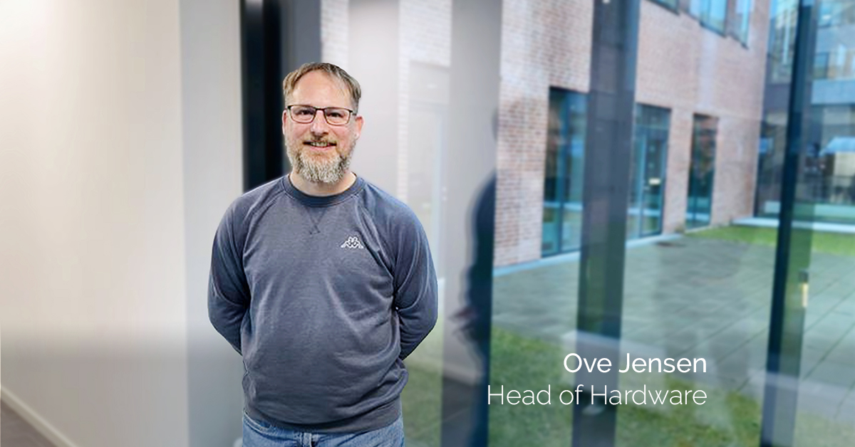 Ove Jensen, Head of Hardware at Develco Products