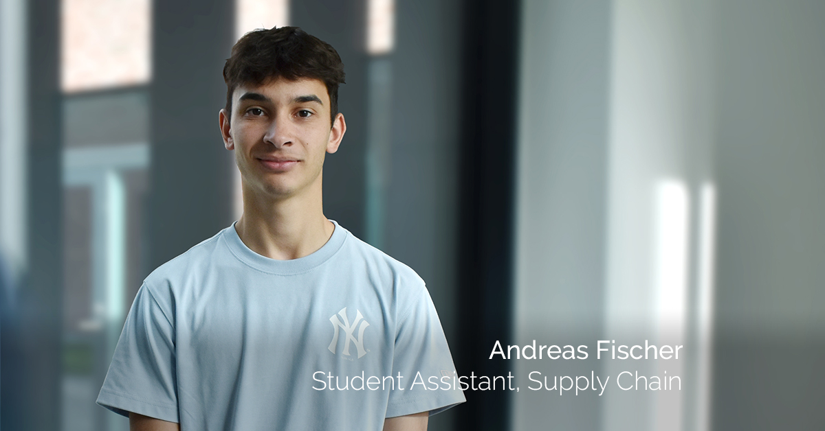 Andreas Fischer, Student Assistant in Supply Chain at Develco Products