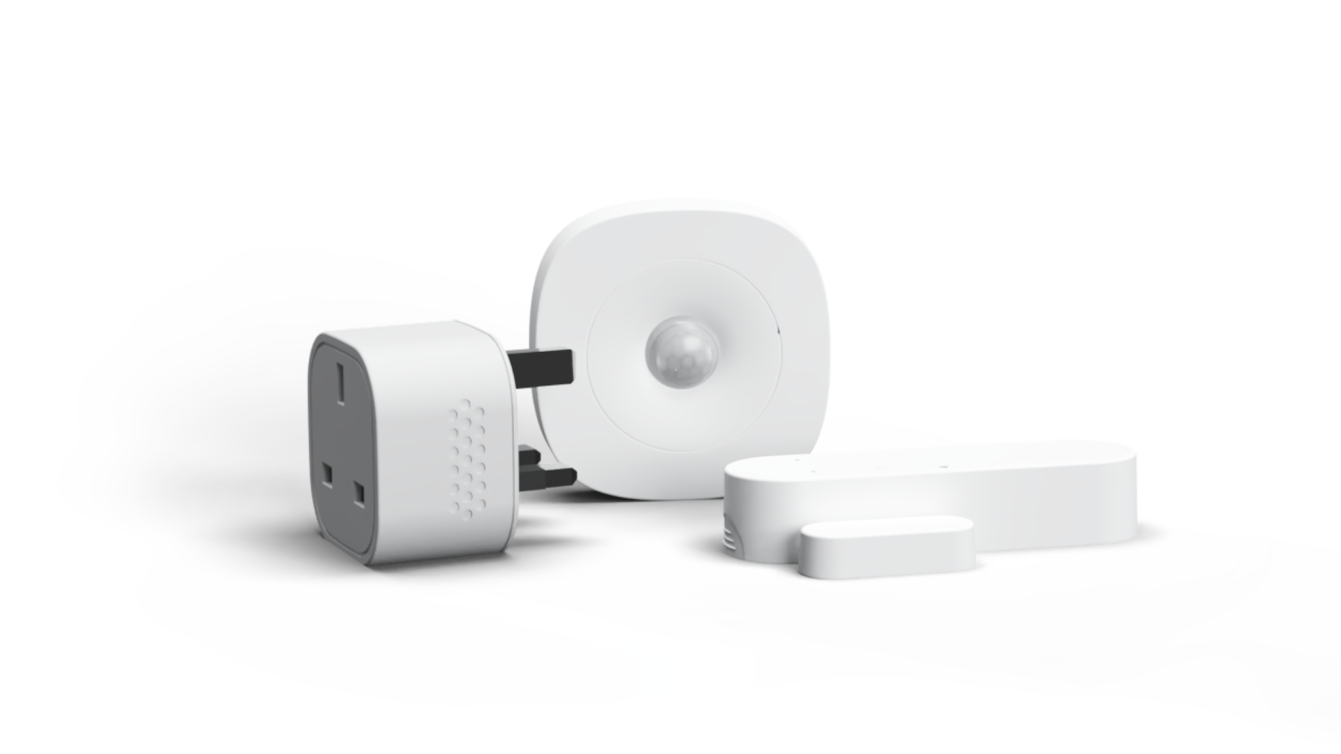Motion Sensor, Entry Sensor, and Smart Plug Mini